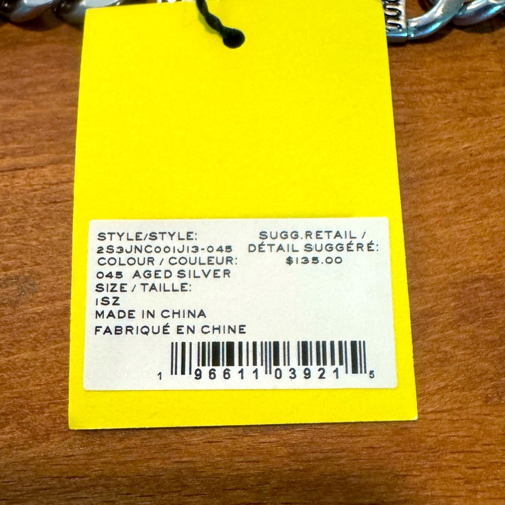 Marc Jacobs Silver Chain Bag Accessory - Picture 4 of 6